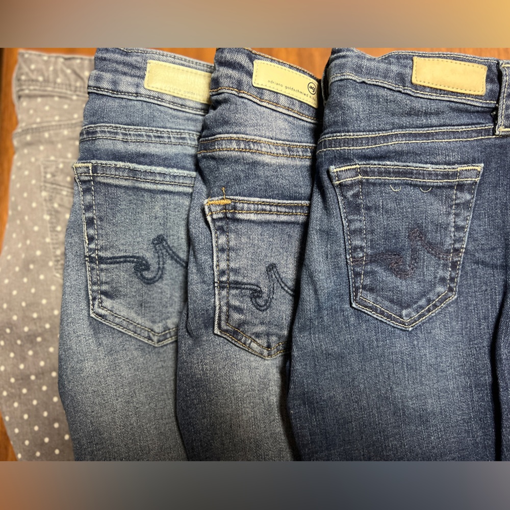 Lot of 4 Jeans AG Jeans & Peeks Size 6-7